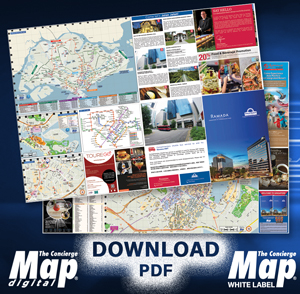 Download the Days Hotel PDF Map