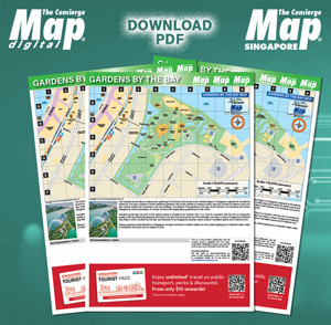 Download the Gardens By The Bay PDF Map