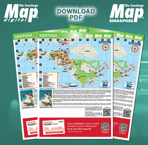 Download the Sentosa PDF Map